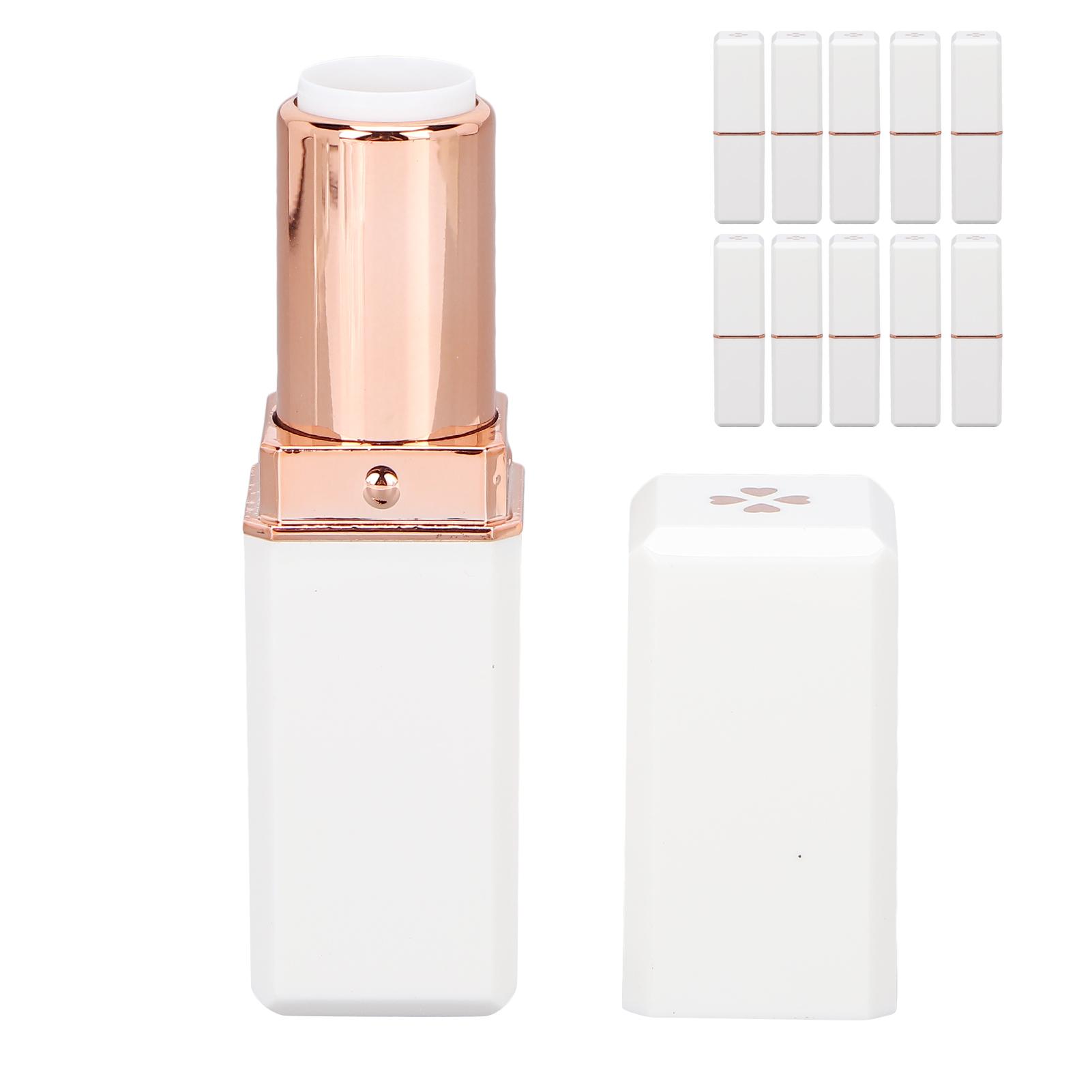10pcs Portable Empty Lipstick Tube DIY Empty Lip Balm Tube Refillable Lipstick Bottle Container
10pcs Portable Empty Lipstick Tube DIY Empty Lip Balm Tube Refillable Lipstick Bottle Container
