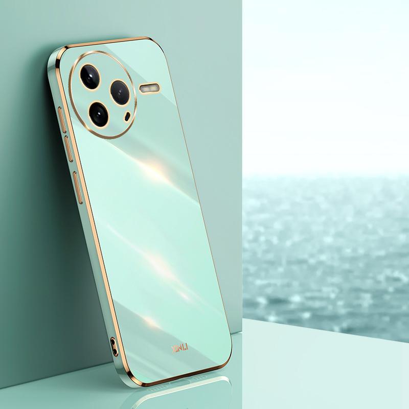 XINLI For Xiaomi Poco F7 Pro 5G/Redmi K80 5G Case TPU Phone Cover with Electroplating Frame White
XINLI For Xiaomi Poco F7 Pro 5G/Redmi K80 5G Case TPU Phone Cover with Electroplating Frame White