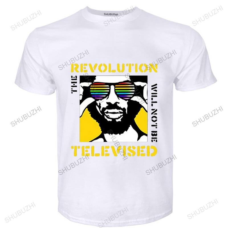 Tees The Revolution Will Not Be Televised Hip Hop TShirt Streetwear Unsiex Woman Men tee shirt Comfortable brand Top 4XL
Tees The Revolution Will Not Be Televised Hip Hop TShirt Streetwear Unsiex Woman Men tee shirt Comfortable brand Top 4XL