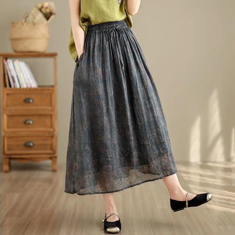 Skirt Women Summer Casual Versatile Elastic High Waist Loose Bustier Skirt Oversize Stretchy Slim Linen Dresses M красный
Skirt Women Summer Casual Versatile Elastic High Waist Loose Bustier Skirt Oversize Stretchy Slim Linen Dresses M красный