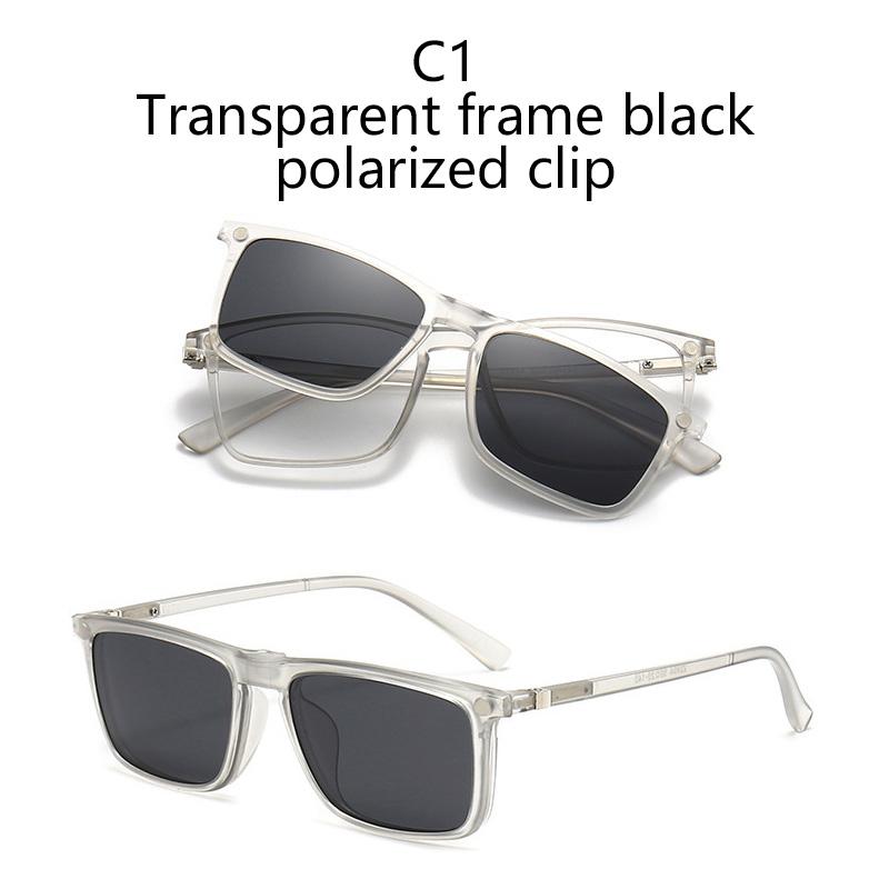 Clear Rectangular Frame Women Goggles 6 In 1 Magnetic Clip Eyeglasses Men Night Vision Eyeglass For Men And Women SHOW AS PICTURE
Clear Rectangular Frame Women Goggles 6 In 1 Magnetic Clip Eyeglasses Men Night Vision Eyeglass For Men And Women SHOW AS PICTURE
