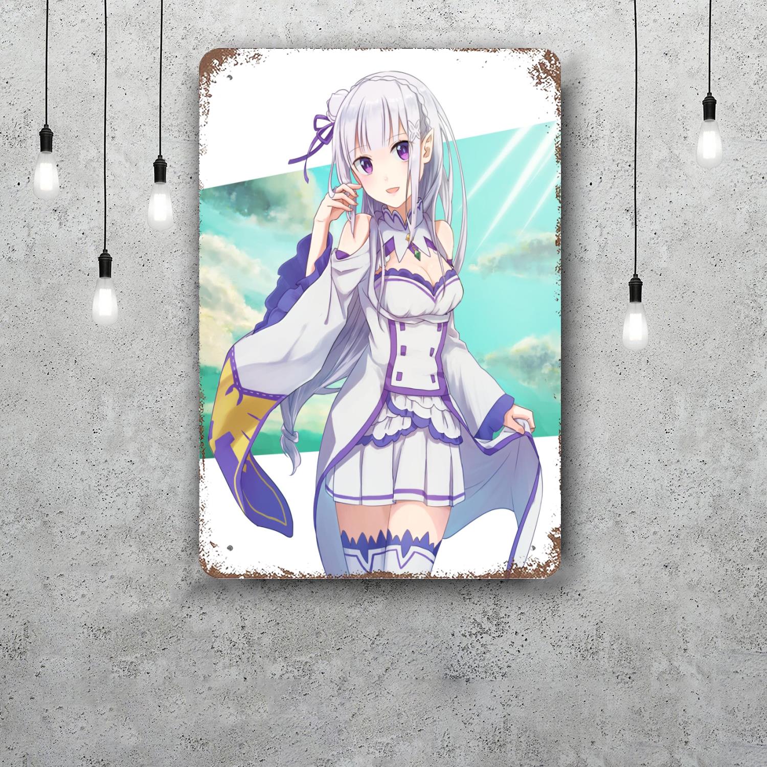 эмилия аниме re zero мультфильм Винтажные Металлические Жестяные Знаки Постеры Декор Ретро Металлическая Табличка Настенное Искусство Декор для Гаража Бара 20x30cm(7.8x11.8inch)
эмилия аниме re zero мультфильм Винтажные Металлические Жестяные Знаки Постеры Декор Ретро Металлическая Табличка Настенное Искусство Декор для Гаража Бара 20x30cm(7.8x11.8inch)
