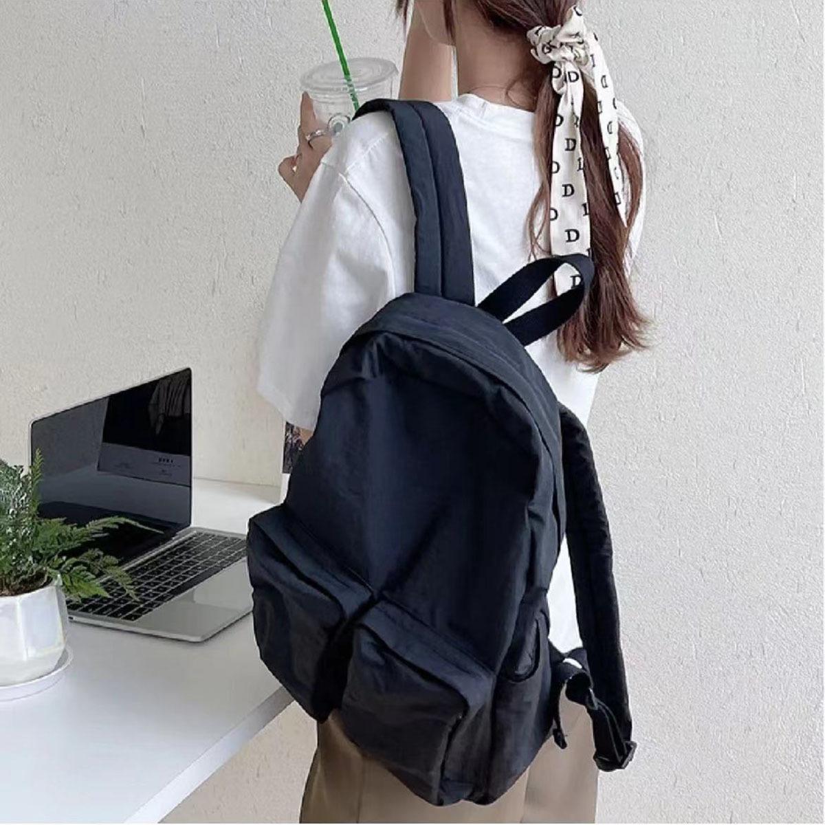 Рюкзак для путешествий и походов, студенческий, мягкая текстура, ткань таслон, легкий, большой емкости чёрный
Рюкзак для путешествий и походов, студенческий, мягкая текстура, ткань таслон, легкий, большой емкости чёрный