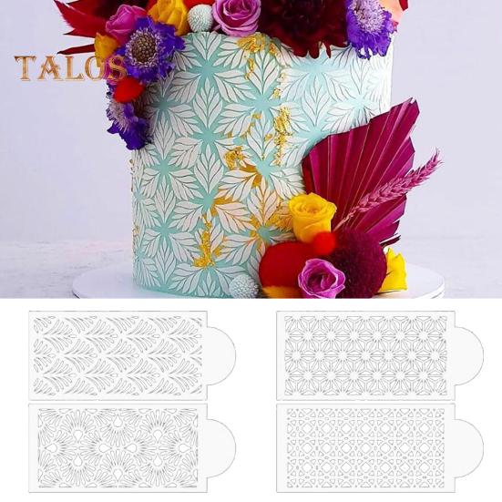 10Pcs/Set Border Mold Exquisite Workmanship Flexible Food Grade Beautiful Embossing DIY Impression Cake Decor Mold Baking Accessories
10Pcs/Set Border Mold Exquisite Workmanship Flexible Food Grade Beautiful Embossing DIY Impression Cake Decor Mold Baking Accessories