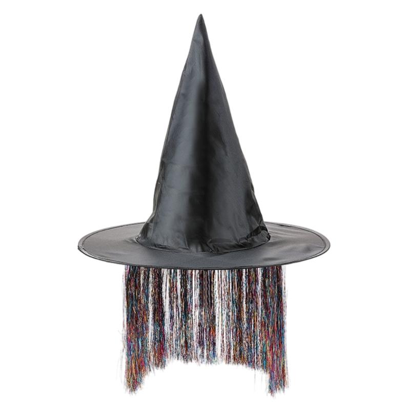 Stylish Oxford Fabric Witch Hat For Halloween Costume Parties Adult Teen Adjustable Design Cosplay Accessories чорний
Stylish Oxford Fabric Witch Hat For Halloween Costume Parties Adult Teen Adjustable Design Cosplay Accessories чорний