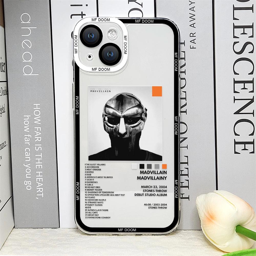 Модный чехол для телефона MF DOOM Hot Singer для IPhone 16 15 14 13 12 11 Mini Pro Max X XR XS 7 8 16Plus SE20 Прозрачный чехол Fundas iPhone 16
Модный чехол для телефона MF DOOM Hot Singer для IPhone 16 15 14 13 12 11 Mini Pro Max X XR XS 7 8 16Plus SE20 Прозрачный чехол Fundas iPhone 16