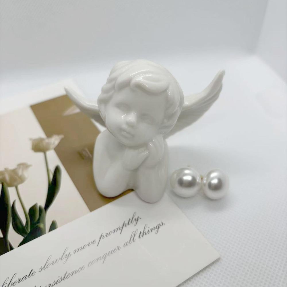 Modern Angel Statues Sculpture Atmosphere Ceramic Angel Ornamen Living Room Desktop StyleB
Modern Angel Statues Sculpture Atmosphere Ceramic Angel Ornamen Living Room Desktop StyleB