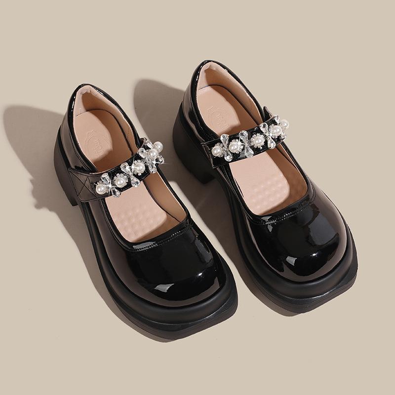 Platform Mary Jane small leather shoes women s new single shoes soft leather, large size women s shoes-4 33 чорний
Platform Mary Jane small leather shoes women s new single shoes soft leather, large size women s shoes-4 33 чорний