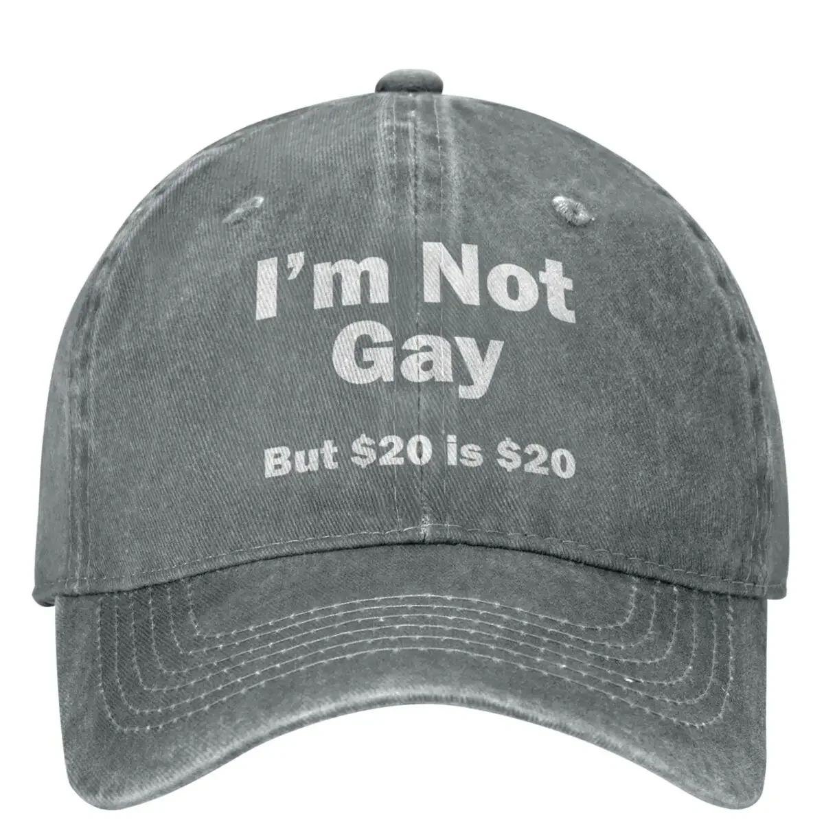 I Am Not Gay But $20 Is $20 Denim Baseball Cap Funny Quotation Outdoor Sport Trucker Hat Summer Men Adult Casual Baseball Caps Adjustable
I Am Not Gay But $20 Is $20 Denim Baseball Cap Funny Quotation Outdoor Sport Trucker Hat Summer Men Adult Casual Baseball Caps Adjustable