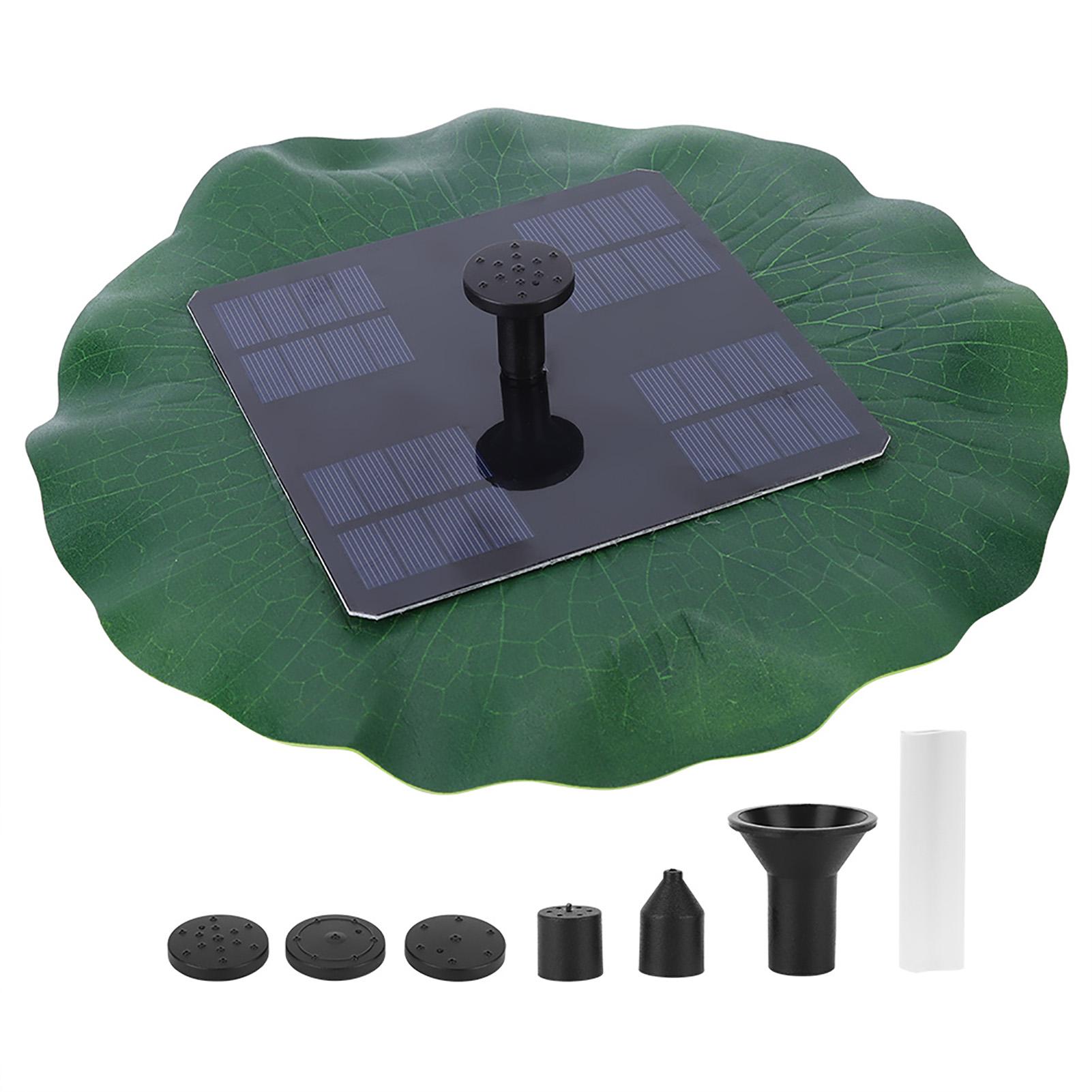 8V 1.6W Solar Powered Fountain Brushless Motor Water Pump Outdoor Garden Pond Pool Decor
8V 1.6W Solar Powered Fountain Brushless Motor Water Pump Outdoor Garden Pond Pool Decor
