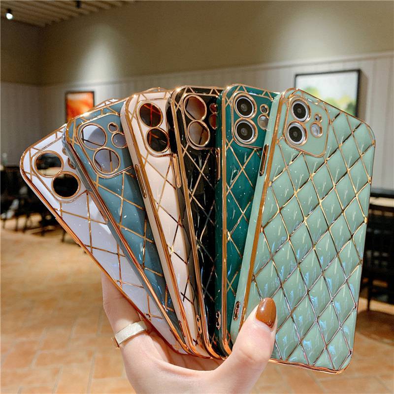 Роскошный чехол для телефона с геометрической сеткой для iPhone 12 Pro Max 11 Pro XS Max XR SE 2020 7 8 Plus X, глянцевый мягкий чехол из ТПУ
Роскошный чехол для телефона с геометрической сеткой для iPhone 12 Pro Max 11 Pro XS Max XR SE 2020 7 8 Plus X, глянцевый мягкий чехол из ТПУ