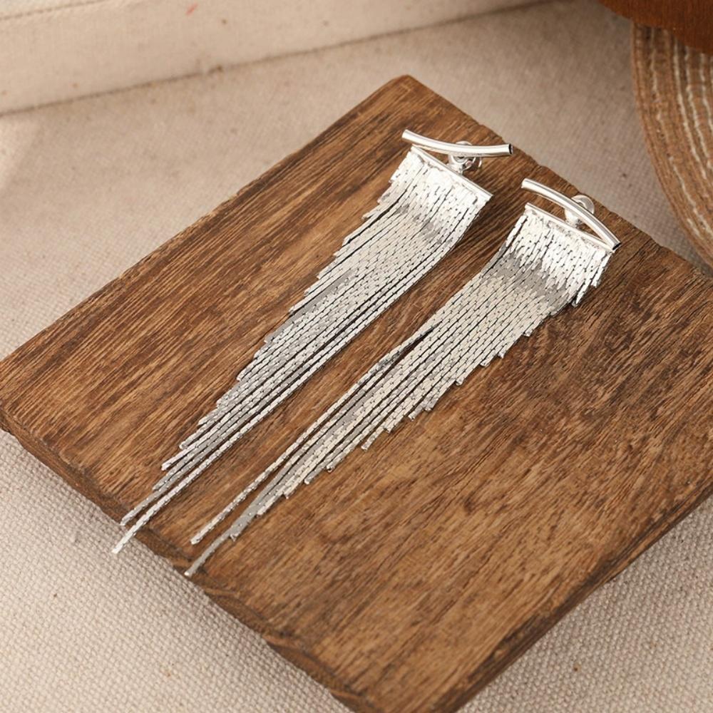 Hot Geometry Irregular Wheat Ears Zircon Chain Tassel Women s Earrings Trendy Exaggerated Fashion Unique Jewelry Gifts
Hot Geometry Irregular Wheat Ears Zircon Chain Tassel Women s Earrings Trendy Exaggerated Fashion Unique Jewelry Gifts