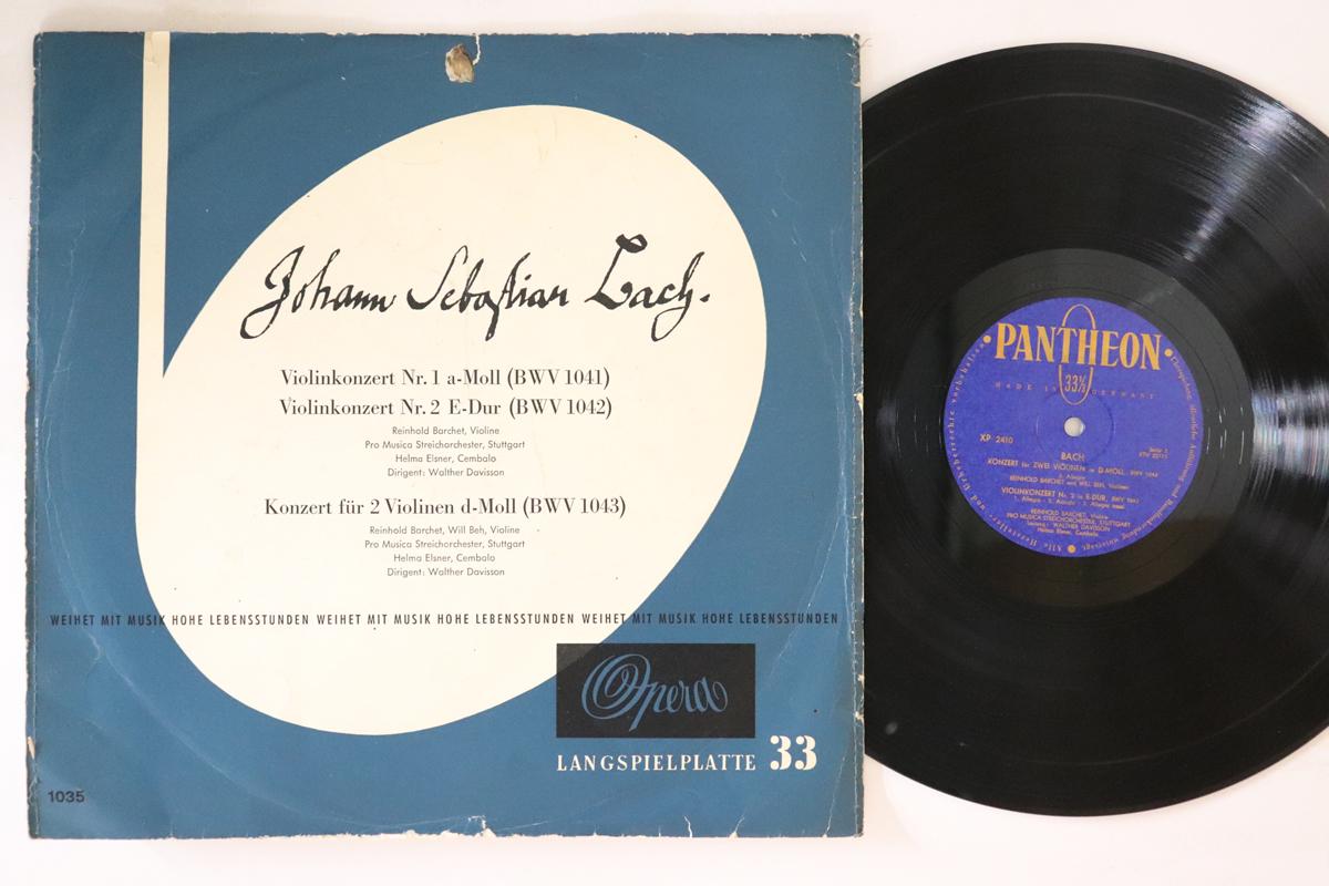 LP Record REINHOLD BARCHET VIOLINEPRO MUSIC Js Bach Violin Concertos Nos. 1 and XP24101035 PANTHEON Germany Classical Used
LP Record REINHOLD BARCHET VIOLINEPRO MUSIC Js Bach Violin Concertos Nos. 1 and XP24101035 PANTHEON Germany Classical Used