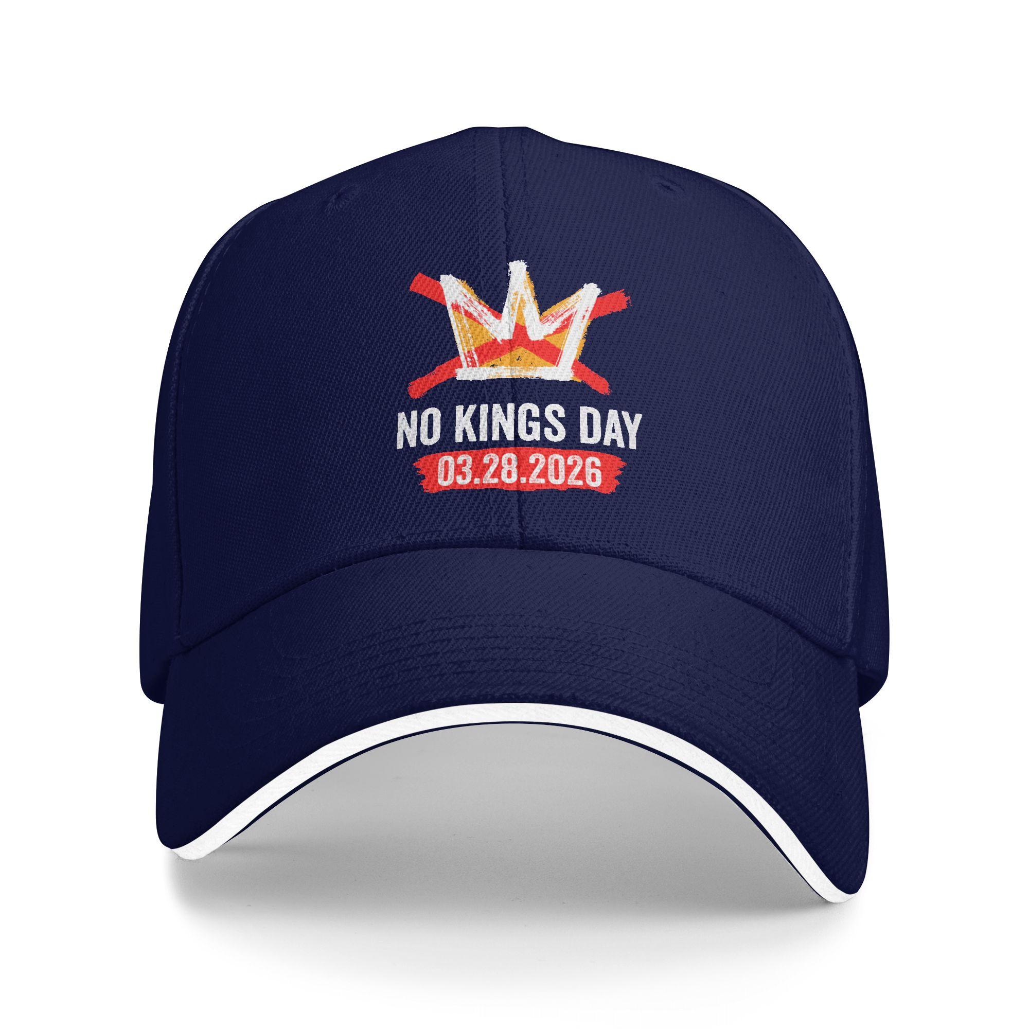 No Kings March 28 2026 No Kings Day Casual Baseball Cap Spring Trucker Hat SunProof Kpop Rock Snapback Cap Unisex Unisex Caps One Size
No Kings March 28 2026 No Kings Day Casual Baseball Cap Spring Trucker Hat SunProof Kpop Rock Snapback Cap Unisex Unisex Caps One Size