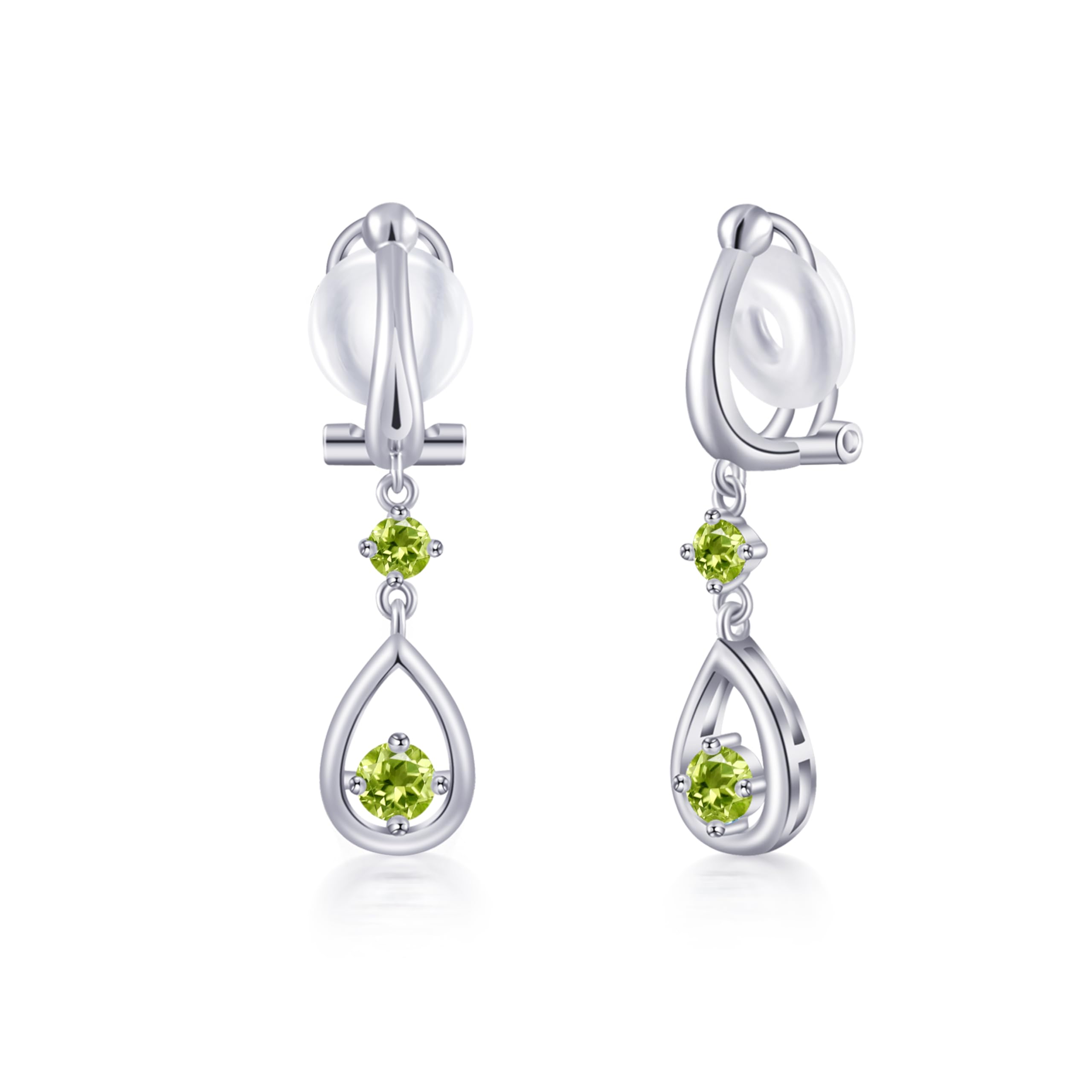 Free bird peridot earrings for swaying metal allergy 925 August Christmas gift women, pure heart earrings, painless, safe, silver, non-pierced
Free bird peridot earrings for swaying metal allergy 925 August Christmas gift women, pure heart earrings, painless, safe, silver, non-pierced