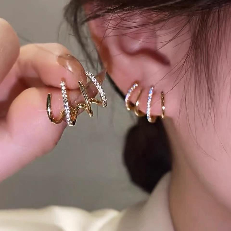 S925 Silver Needle Korean Retro Earrings - 2022 Trendy, Light Luxury, Exquisite Fashion for Women золотий
S925 Silver Needle Korean Retro Earrings - 2022 Trendy, Light Luxury, Exquisite Fashion for Women золотий