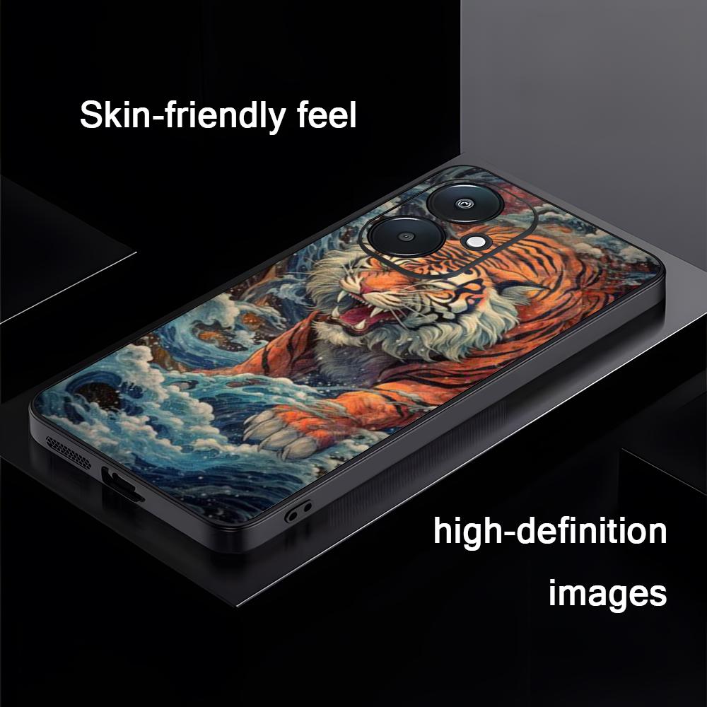 Ferocious tiger Ink Painting Phone Case For Xiaomi Redmi 14C 13C 12C Note14 13 12 11 10 Pro Plus S Soft Black Phone Cover Redmi 14C 4G
Ferocious tiger Ink Painting Phone Case For Xiaomi Redmi 14C 13C 12C Note14 13 12 11 10 Pro Plus S Soft Black Phone Cover Redmi 14C 4G