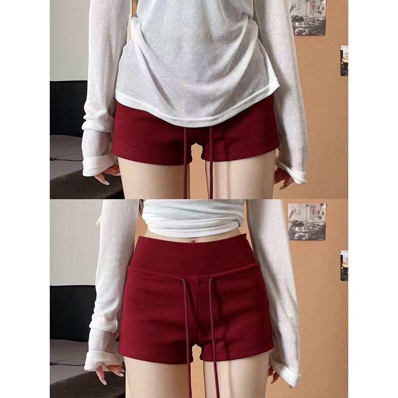 American Low-Rise Red Hip-Hugging Loose Sports Shorts - Summer Slimming Fat-Covering Hot Pants (2026) XL (115-130 cm) червоний
American Low-Rise Red Hip-Hugging Loose Sports Shorts - Summer Slimming Fat-Covering Hot Pants (2026) XL (115-130 cm) червоний