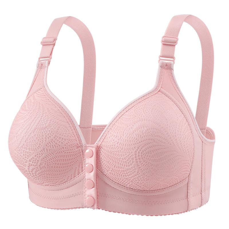 Large Size Front Button Nursing Bra, Gathered for Breathability and Comfort, with Side Breasts for Middle-aged Mothers Without Steel Rings 36/80 рожевий
Large Size Front Button Nursing Bra, Gathered for Breathability and Comfort, with Side Breasts for Middle-aged Mothers Without Steel Rings 36/80 рожевий