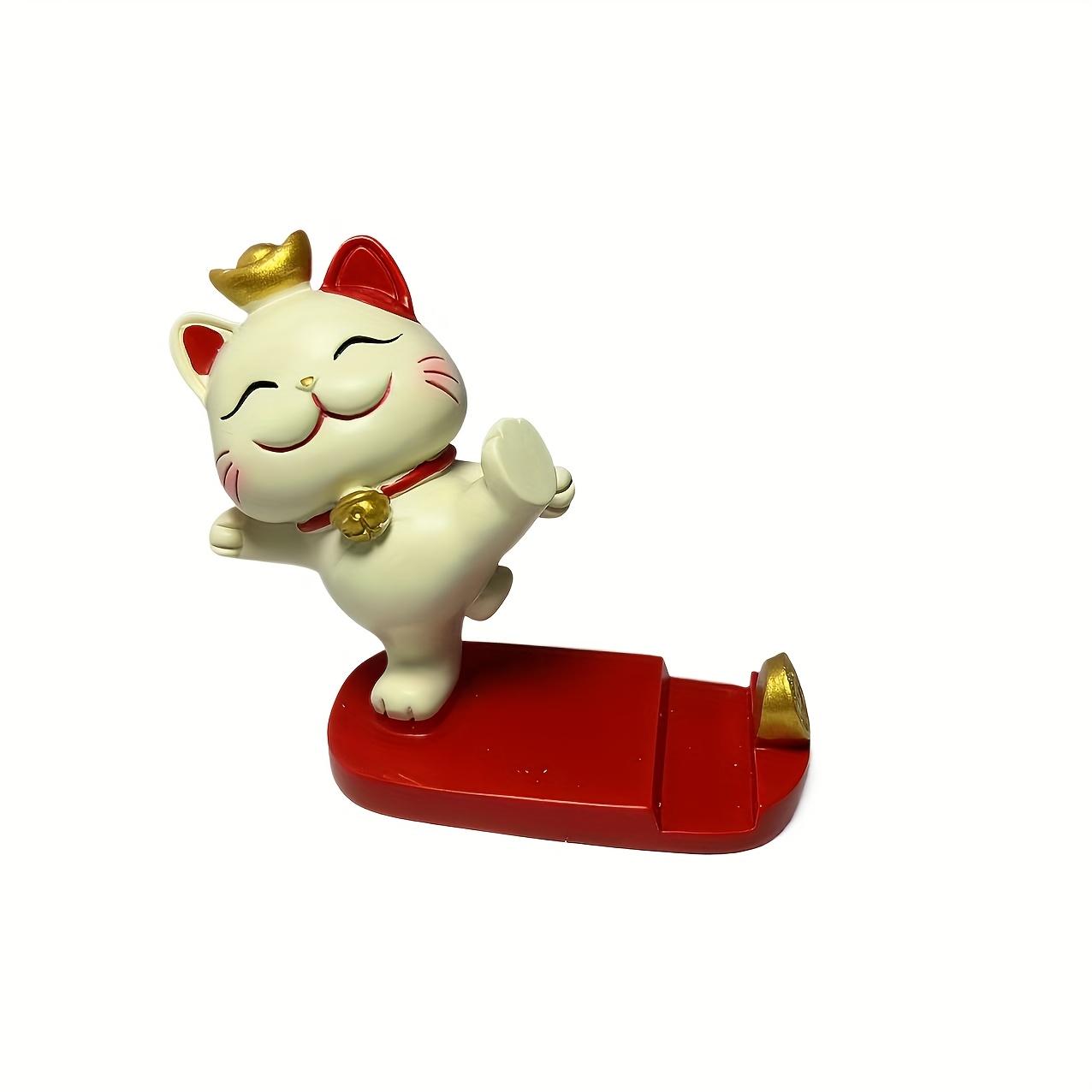 1PC Lucky Cat Kick Shape Mobile Phone Holder, Cute Cartoon Desktop Stand, and Tablet Holder Desk Decoration Ornament
1PC Lucky Cat Kick Shape Mobile Phone Holder, Cute Cartoon Desktop Stand, and Tablet Holder Desk Decoration Ornament