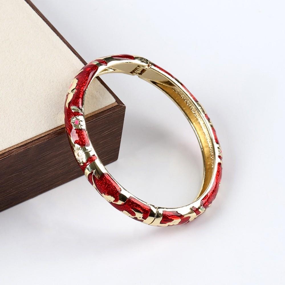 Enamel Flower Bangle Traditional Women s Hand Bracelet Vintage Cloisonne Bangle Jewelry Gifts красный
Enamel Flower Bangle Traditional Women s Hand Bracelet Vintage Cloisonne Bangle Jewelry Gifts красный