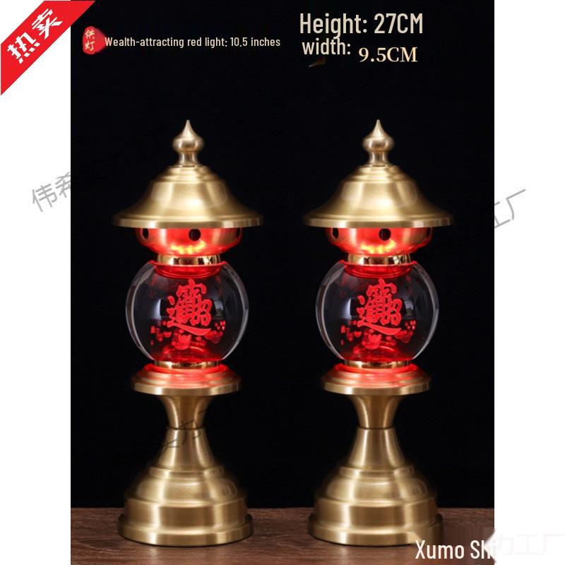 Colorful Lotus Copper Lamp for Buddhist Offerings - Year of the Horse Edition
Colorful Lotus Copper Lamp for Buddhist Offerings - Year of the Horse Edition