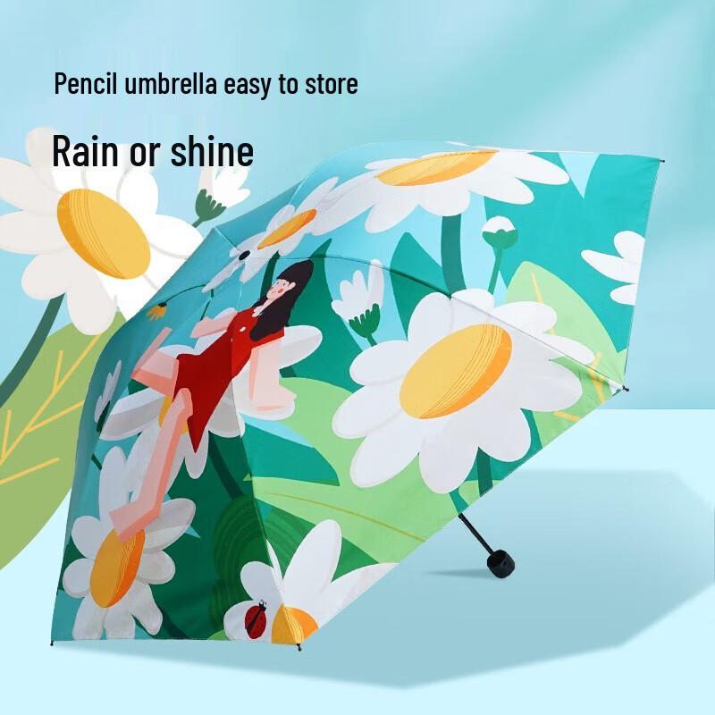 Hongye UPF50+ Compact UV Protection Sun & Rain Umbrella
Hongye UPF50+ Compact UV Protection Sun & Rain Umbrella