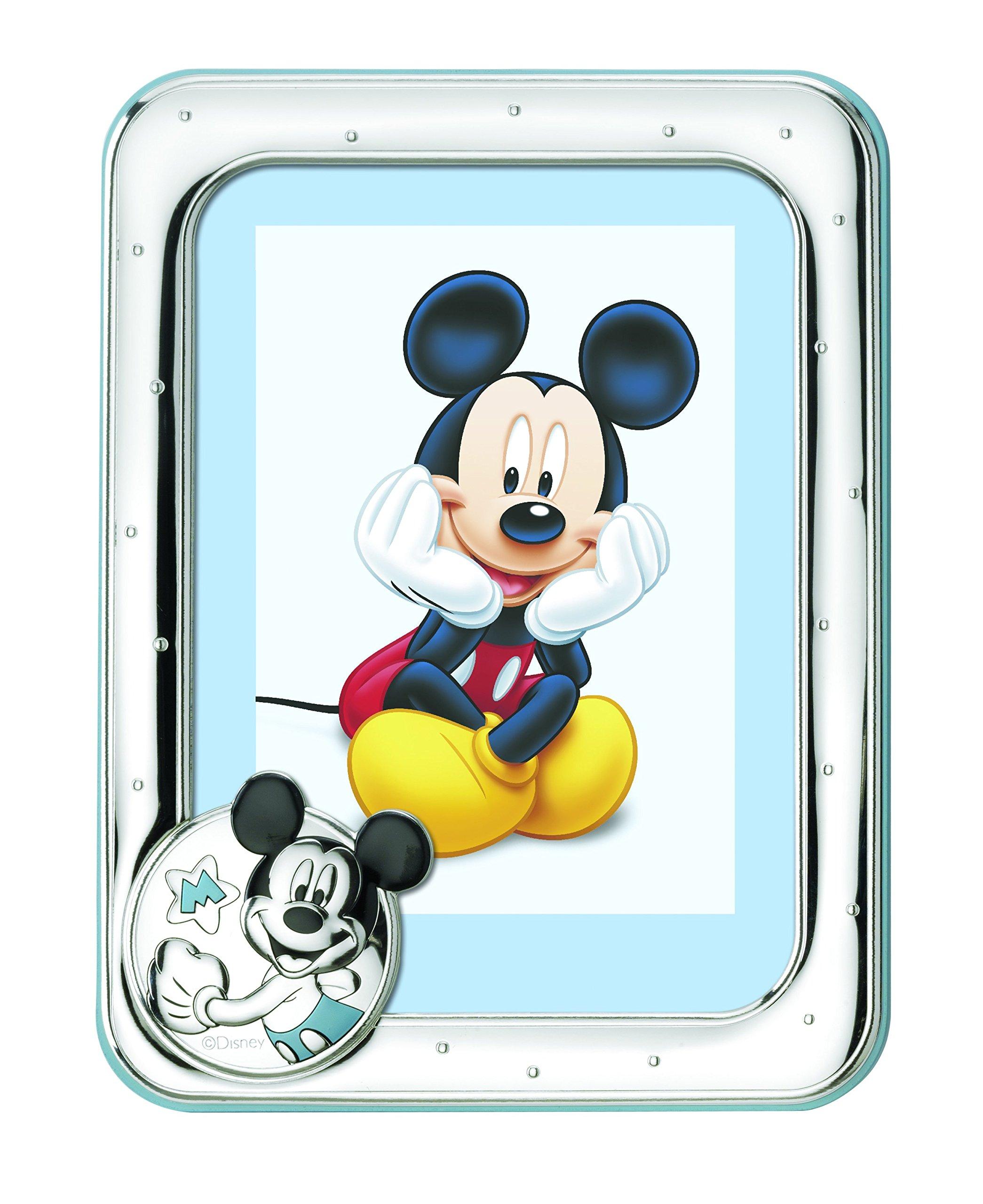 Официально лицензированный продукт Disney в Valenti Photo Микки Маус Импортировано напрямую из Италии (Сделано в Италии) Рама, с серебристой отделкой, (Медаль), Большой,
Официально лицензированный продукт Disney в Valenti Photo Микки Маус Импортировано напрямую из Италии (Сделано в Италии) Рама, с серебристой отделкой, (Медаль), Большой,