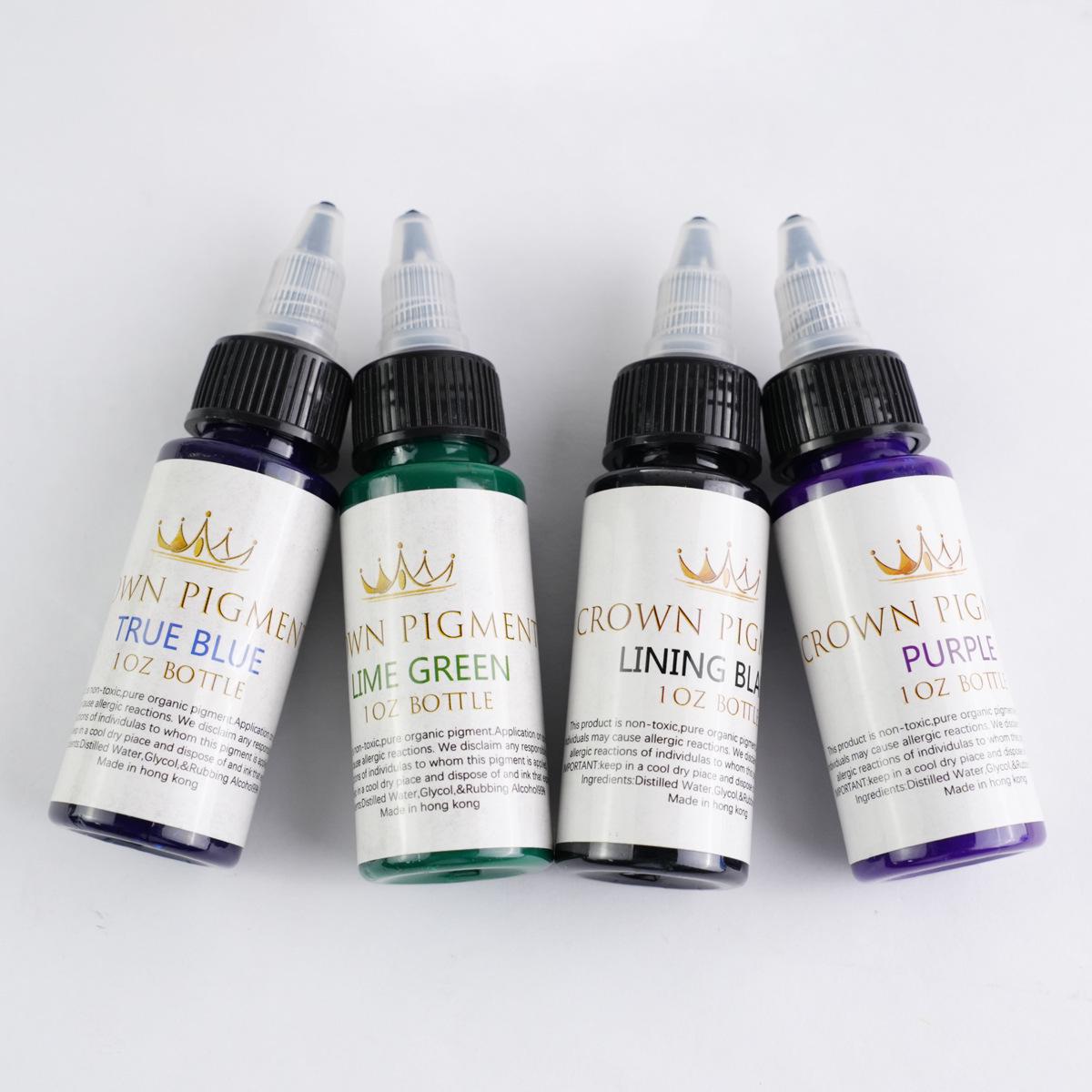 Crown Tattoo Ink Set - 14 Colors (30ml) for Practice and Professional Use 14 Colors Crown Tattoo Ink
Crown Tattoo Ink Set - 14 Colors (30ml) for Practice and Professional Use 14 Colors Crown Tattoo Ink
