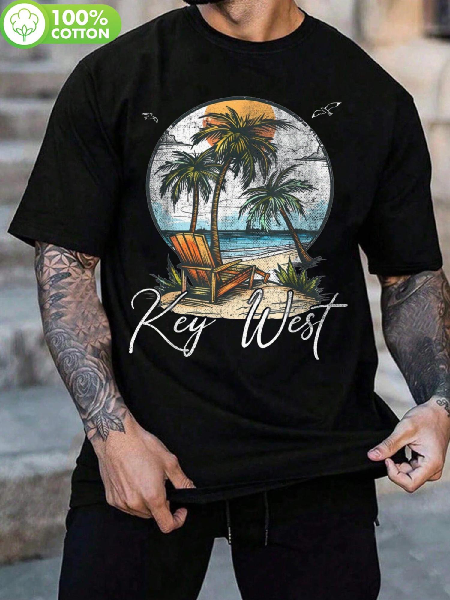 Key West Florida FL Palm Trees Graphic T-shirt XL
Key West Florida FL Palm Trees Graphic T-shirt XL