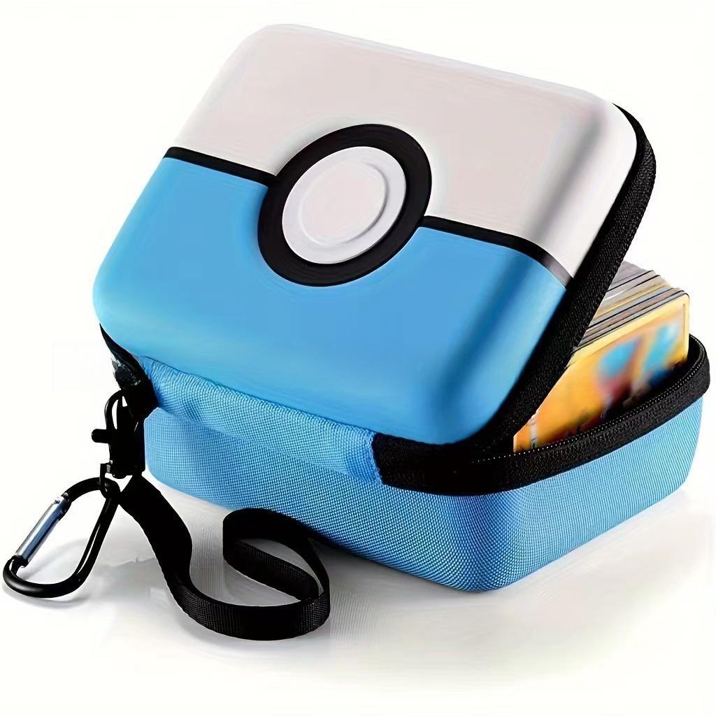 Сумка для зберігання торгових карток Pokemon Card Holder світло-синій колір
Сумка для зберігання торгових карток Pokemon Card Holder світло-синій колір