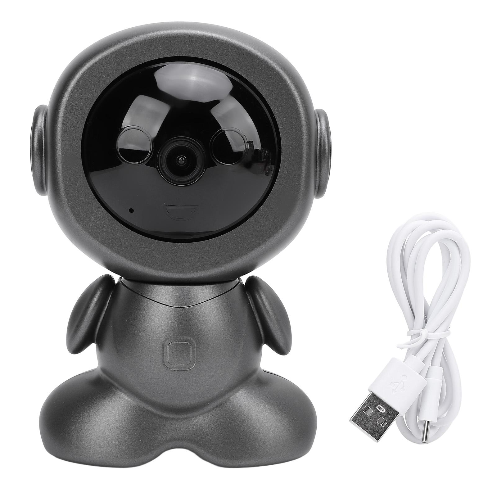 Robot Camera 1080P HD AI Detection 24Hrs Guard 355 Degree Panoramic Two Way Talk Indoor Home Securit
Robot Camera 1080P HD AI Detection 24Hrs Guard 355 Degree Panoramic Two Way Talk Indoor Home Securit