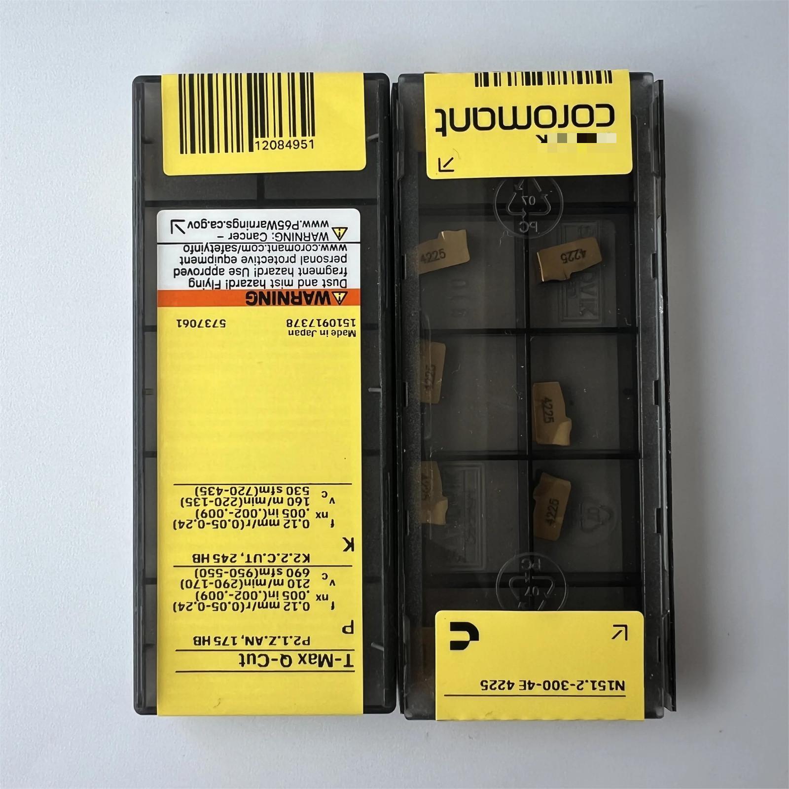 N151.2-300-4E 4225 / Industrial indexable Carbide Inserts 10 Pcs
N151.2-300-4E 4225 / Industrial indexable Carbide Inserts 10 Pcs