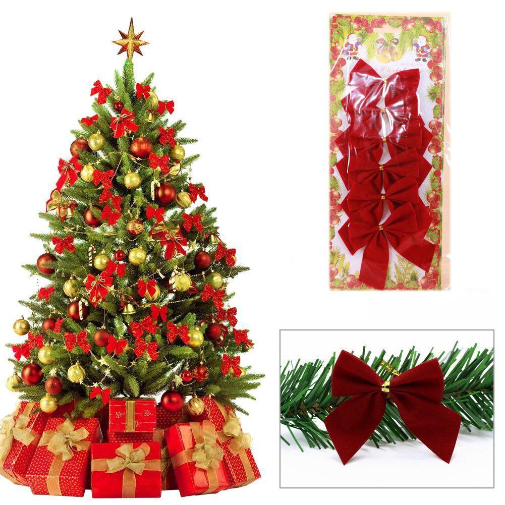 12pcs/ 6pcs Cute Christmas Tree Home Butterfly Bow Hanging Decor Decoration Bowknot
12pcs/ 6pcs Cute Christmas Tree Home Butterfly Bow Hanging Decor Decoration Bowknot