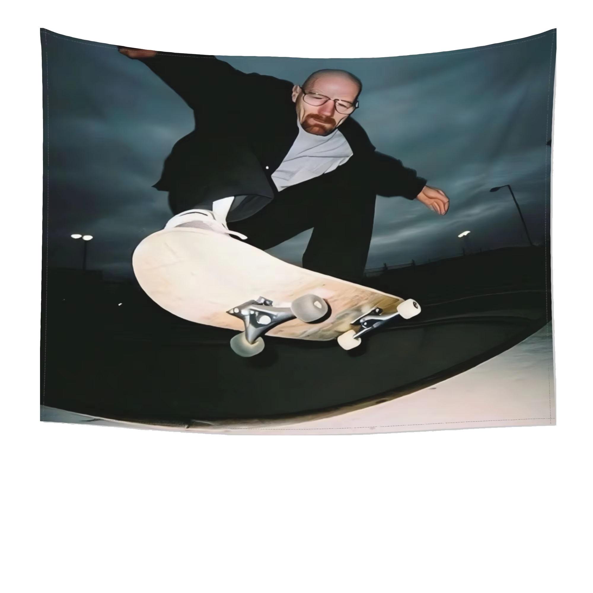 Vintage White Skateboard Tapestry Retro American Style Wall Hanging Aesthetic Backdrop Decor for Living Room Sofa Bedroom Home 74x94cm(29x37in)
Vintage White Skateboard Tapestry Retro American Style Wall Hanging Aesthetic Backdrop Decor for Living Room Sofa Bedroom Home 74x94cm(29x37in)