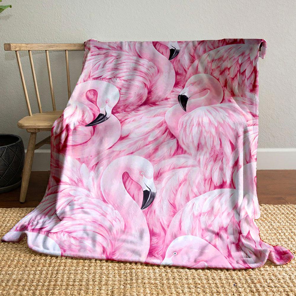 Pink Flamingo Plush Blanket bedroom Blanket for Livingroom Couch lunch break Soft throw for Friend s festival Gift 80cm x 120cm
Pink Flamingo Plush Blanket bedroom Blanket for Livingroom Couch lunch break Soft throw for Friend s festival Gift 80cm x 120cm