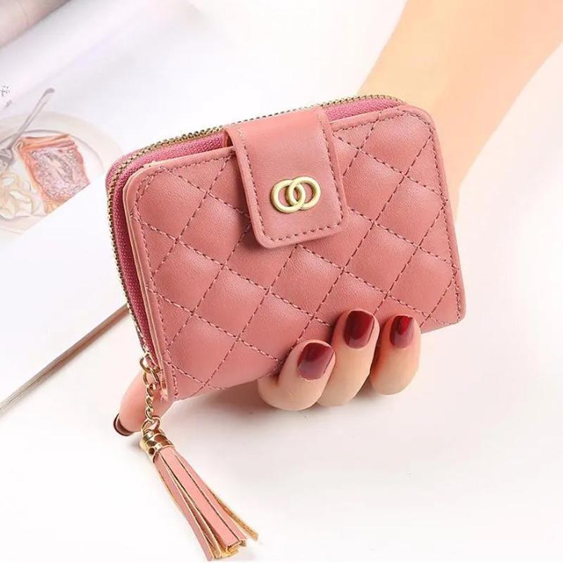 Блокирующий кошелек для кредитных карт на молнии женский мягкий кожаный клатч маленький Rfid новый темно-розовый
Блокирующий кошелек для кредитных карт на молнии женский мягкий кожаный клатч маленький Rfid новый темно-розовый