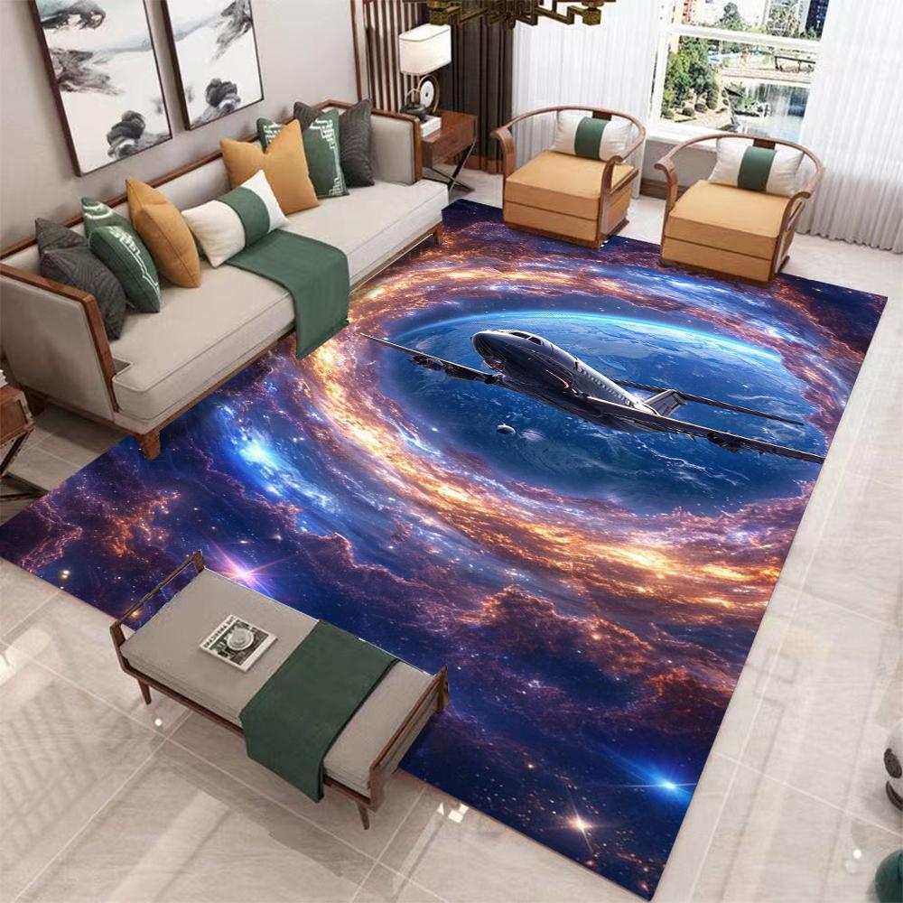 3D Aircraft Scene Living Room Carpet Non Slip Indoor Rug Home Decor Mat Dirt Resistant Foot Mat for Bedroom Foyer 40X60CM
3D Aircraft Scene Living Room Carpet Non Slip Indoor Rug Home Decor Mat Dirt Resistant Foot Mat for Bedroom Foyer 40X60CM