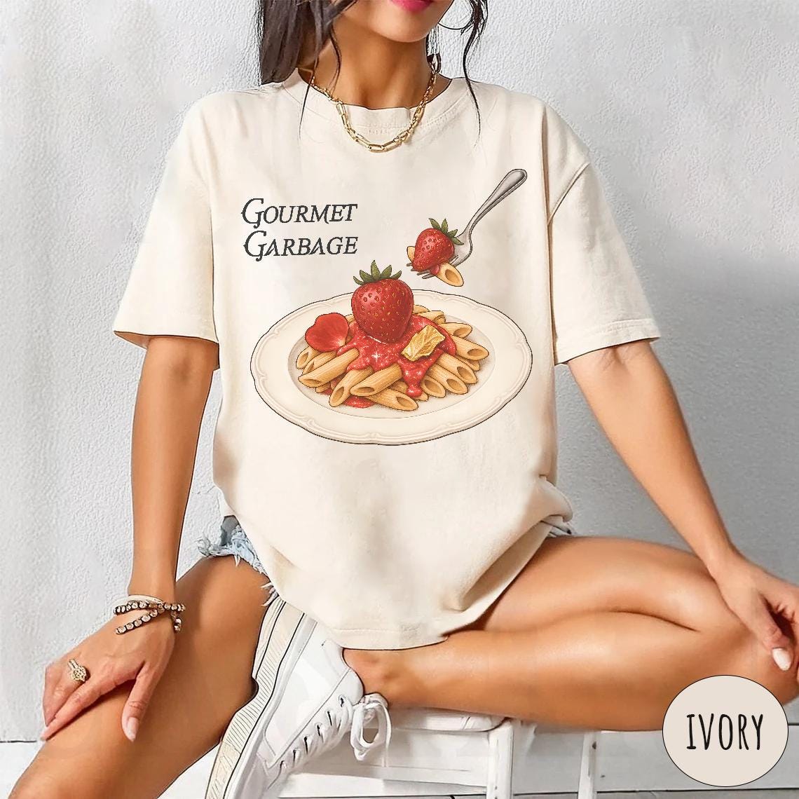 2026 Summer Womens Funny Foodie Meme Tshirt Pure Cotton and Breathable Short Sleeve Streetwear Oversized Loose Casual S
2026 Summer Womens Funny Foodie Meme Tshirt Pure Cotton and Breathable Short Sleeve Streetwear Oversized Loose Casual S