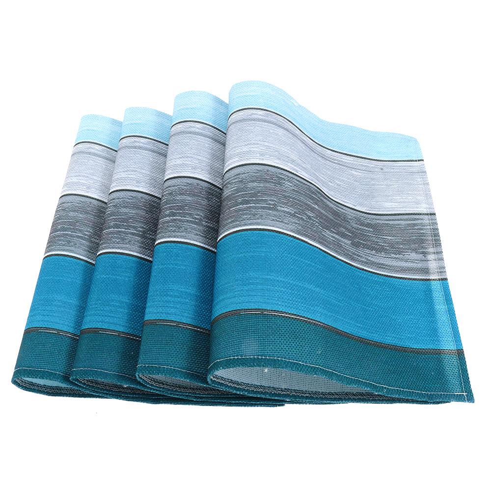 1/4 шт. Теріленові протиковзкі килимки для столу. Вінтажна тканина. Кухня blue-1pcs 
1/4 шт. Теріленові протиковзкі килимки для столу. Вінтажна тканина. Кухня blue-1pcs