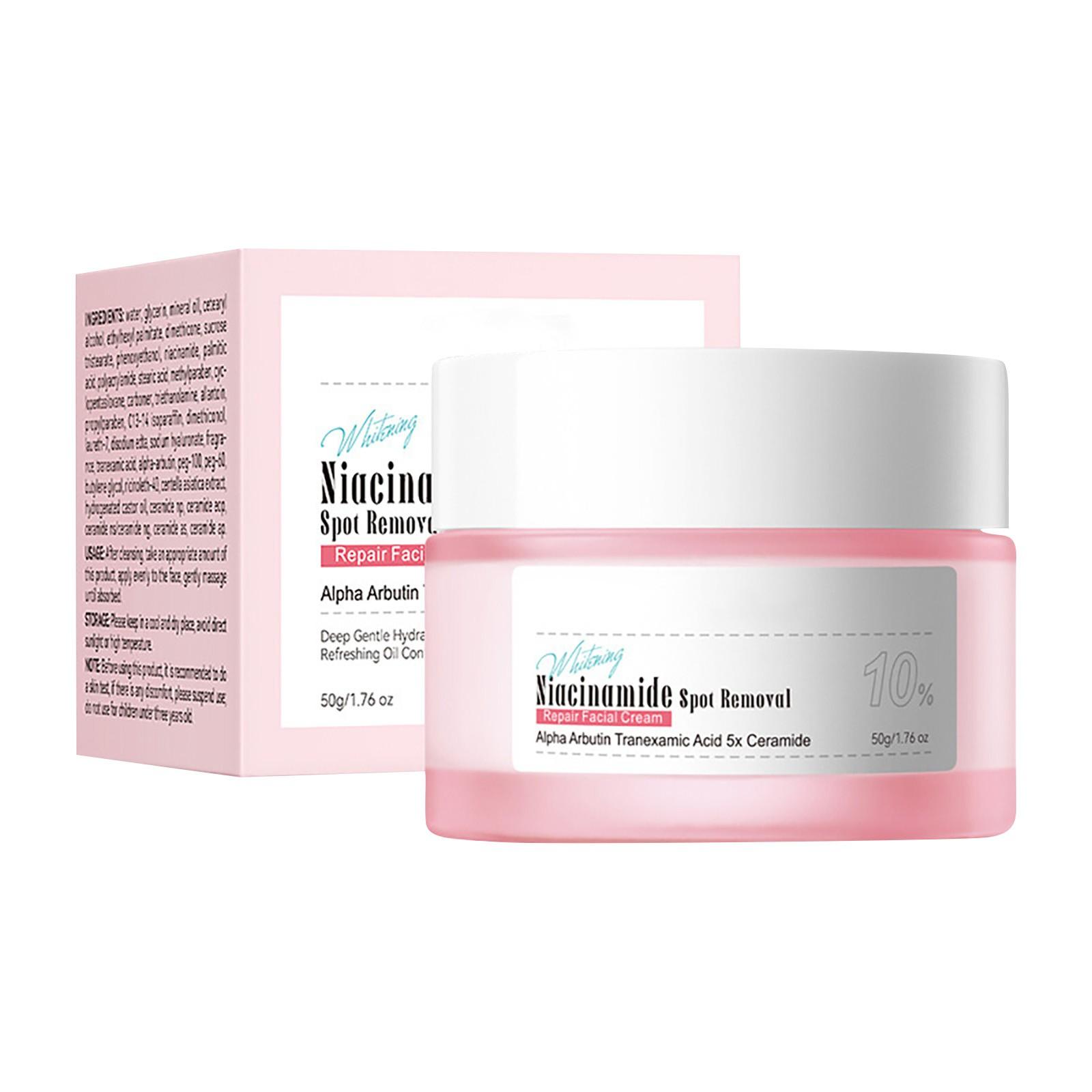 Niacinamide Whitening And Anti-freckle Cream Brightens Skin And Repairs Face Cream One Size рожевий
Niacinamide Whitening And Anti-freckle Cream Brightens Skin And Repairs Face Cream One Size рожевий