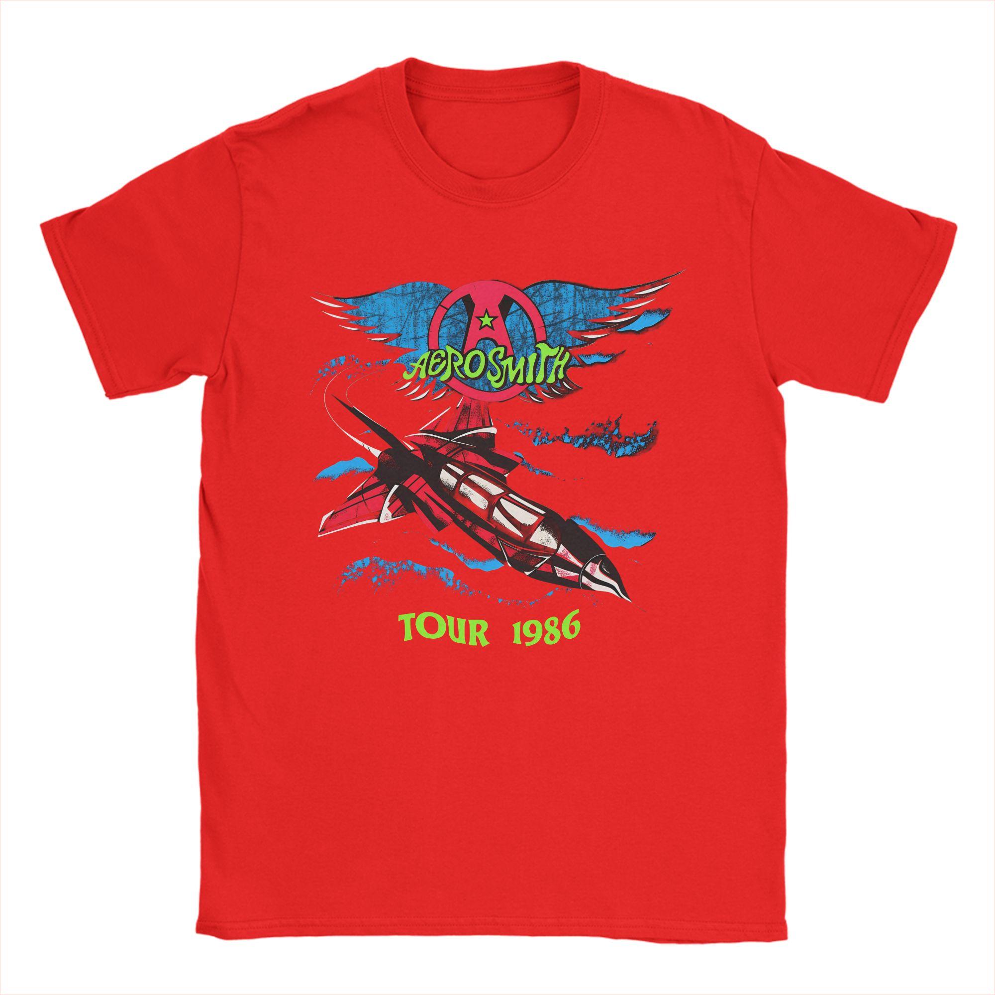 Mens TShirts Aerosmith Tour Novelty Cotton Tee Shirt Short Sleeve T Shirt Round Collar Clothes 6XL S
Mens TShirts Aerosmith Tour Novelty Cotton Tee Shirt Short Sleeve T Shirt Round Collar Clothes 6XL S