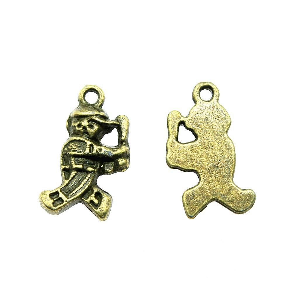 20шт Бейсболисты Амулеты Амулеты Античная бронза Цвет Цинковый сплав 17X9mm
20шт Бейсболисты Амулеты Амулеты Античная бронза Цвет Цинковый сплав 17X9mm
