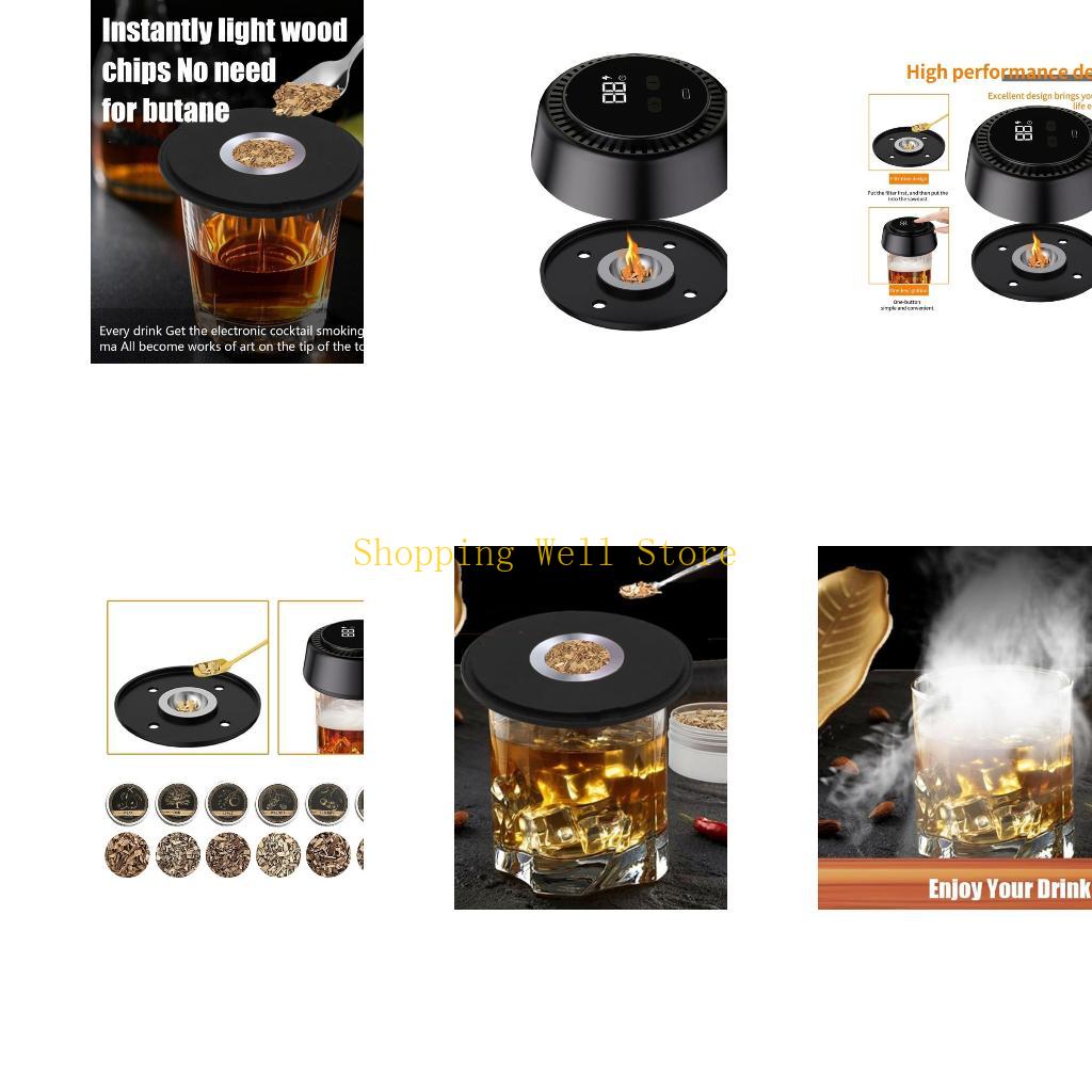 KX4B Electric Wireless Cocktail Smoker Device Rechargeable Flavoring Tool For Whiskey China Mainland
KX4B Electric Wireless Cocktail Smoker Device Rechargeable Flavoring Tool For Whiskey China Mainland