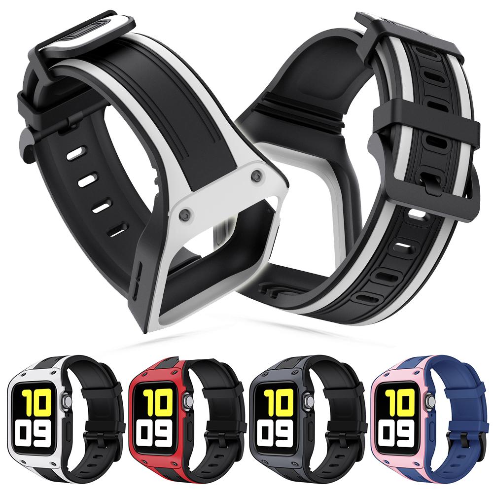 Malinaisi для Apple Watch Series 5/4/3/2/1 силиконовый ремешок с чехлом из ТПУ 42/44 мм
Malinaisi для Apple Watch Series 5/4/3/2/1 силиконовый ремешок с чехлом из ТПУ 42/44 мм