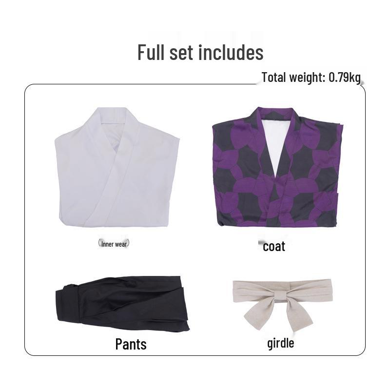 Demon Slayer Yoriichi & Kokushibo Cosplay Set - Tanjiro Men s Costume XL
Demon Slayer Yoriichi & Kokushibo Cosplay Set - Tanjiro Men s Costume XL