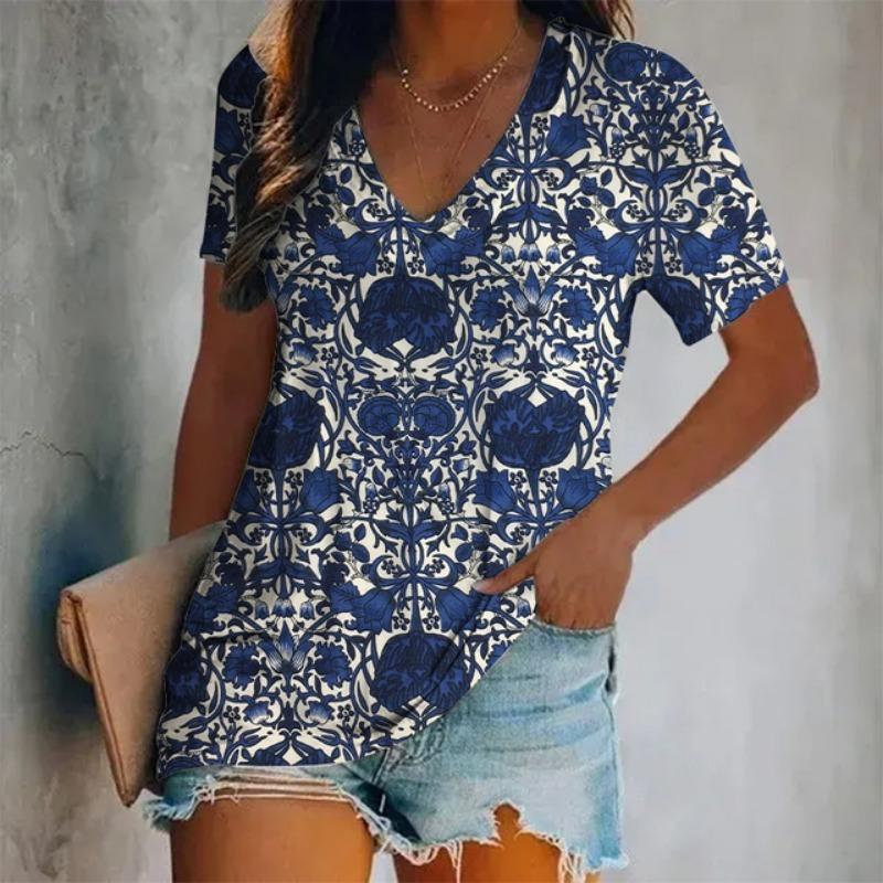 Women s V-Neck Printed Pattern Short-Sleeve T-Shirt Oversized Women s Top Y2K Style Breathable and Refreshing Short-Sleeve 5XL
Women s V-Neck Printed Pattern Short-Sleeve T-Shirt Oversized Women s Top Y2K Style Breathable and Refreshing Short-Sleeve 5XL