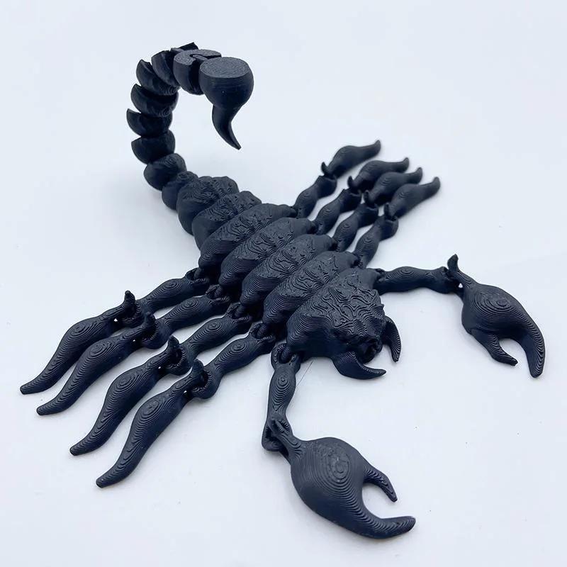 Scorpion 3D Printing Simulation Hinge Scorpion Plastic Toy Animal Model Prank Prop Big Scorpion Children S Toy Gift 17cm чёрный
Scorpion 3D Printing Simulation Hinge Scorpion Plastic Toy Animal Model Prank Prop Big Scorpion Children S Toy Gift 17cm чёрный