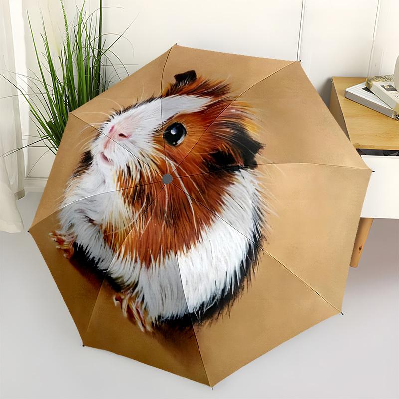 1pc Guinea Pig Pet Automatic Folding Umbrella - Portable Collapsible Design, 8-Rib Iron Frame, Durable Fabric yy251125177
1pc Guinea Pig Pet Automatic Folding Umbrella - Portable Collapsible Design, 8-Rib Iron Frame, Durable Fabric yy251125177