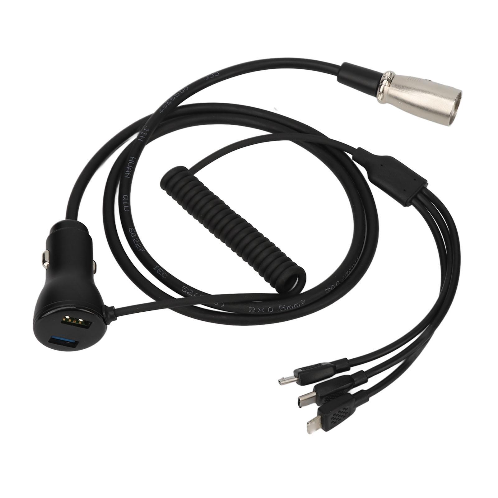 3 в 1 USB-адаптер для инвалидной коляски, зарядный кабель, универсальный шнур для быстрой зарядки электросамоката
3 в 1 USB-адаптер для инвалидной коляски, зарядный кабель, универсальный шнур для быстрой зарядки электросамоката